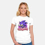 The Blue Hedgehog-Womens-Fitted-Tee-Astrobot Invention