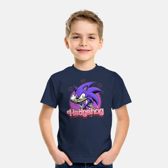 The Blue Hedgehog-Youth-Basic-Tee-Astrobot Invention