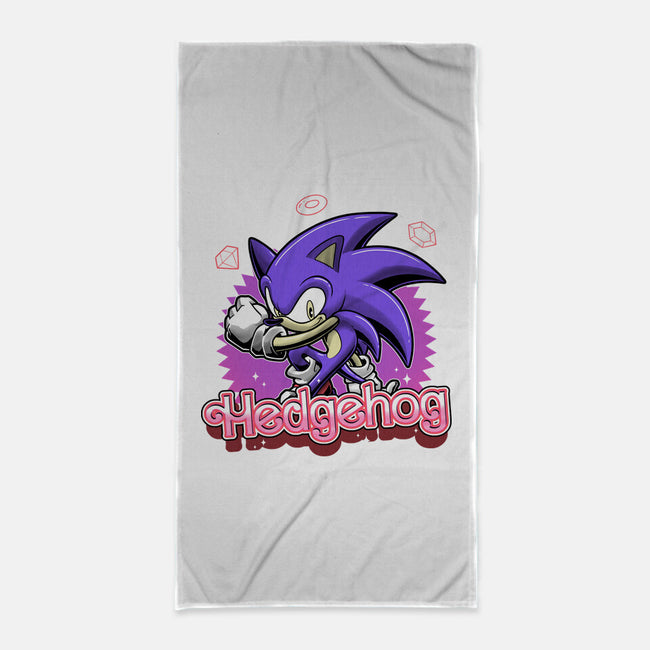 The Blue Hedgehog-None-Beach-Towel-Astrobot Invention