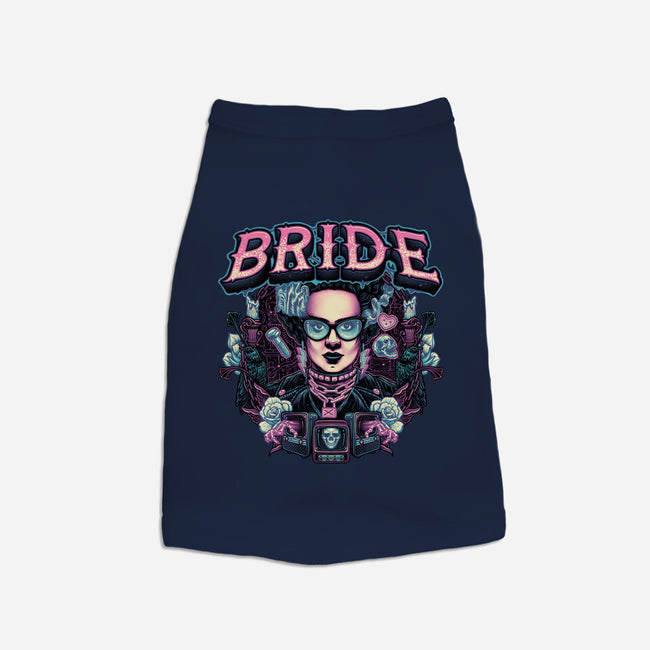 Punk Bride-Cat-Basic-Pet Tank-glitchygorilla