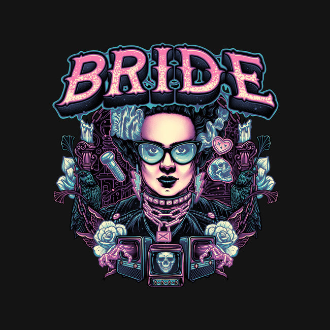 Punk Bride-Youth-Pullover-Sweatshirt-glitchygorilla