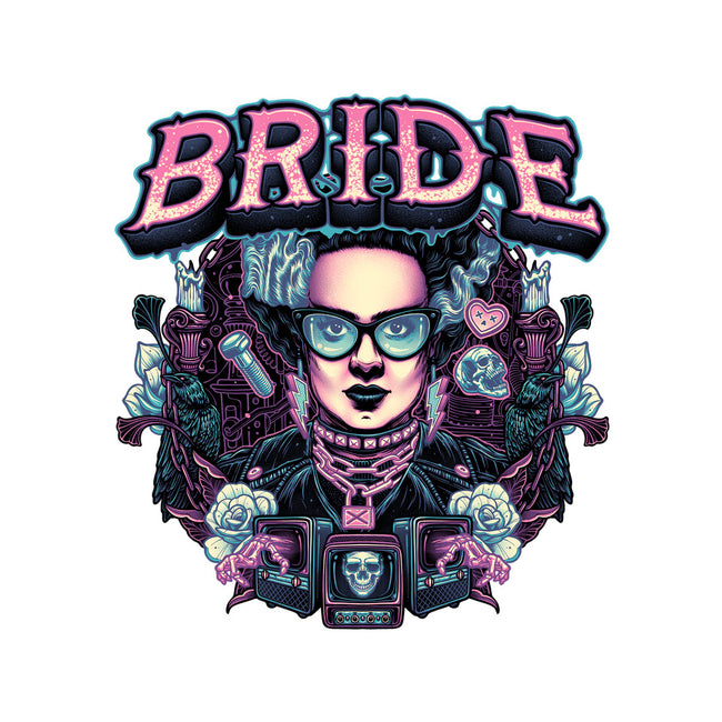 Punk Bride-None-Non-Removable Cover w Insert-Throw Pillow-glitchygorilla