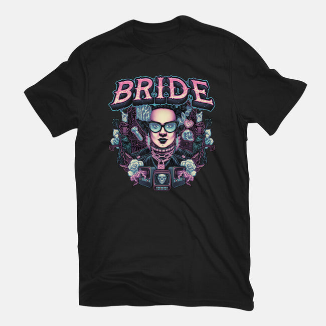 Punk Bride-Unisex-Basic-Tee-glitchygorilla