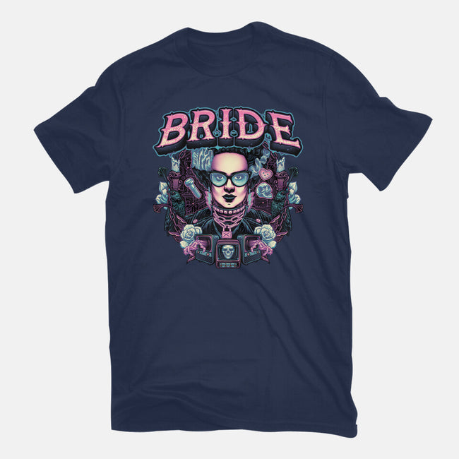 Punk Bride-Mens-Heavyweight-Tee-glitchygorilla