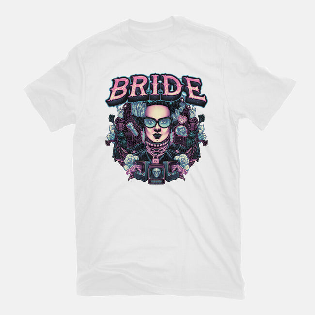 Punk Bride-Mens-Heavyweight-Tee-glitchygorilla