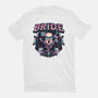 Punk Bride-Unisex-Basic-Tee-glitchygorilla