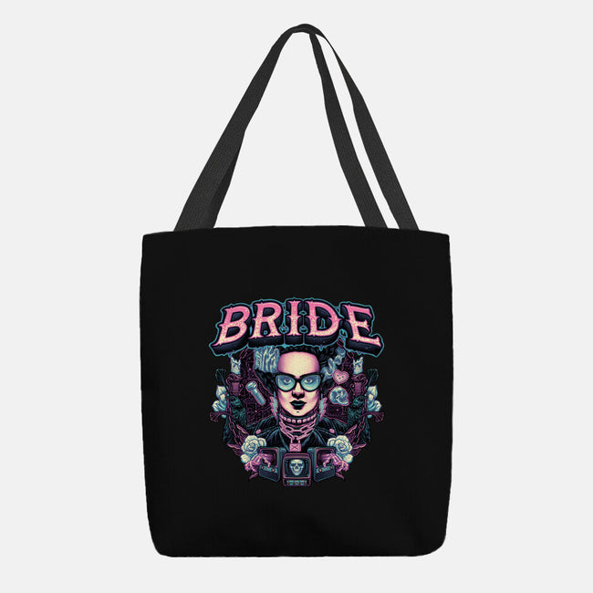 Punk Bride-None-Basic Tote-Bag-glitchygorilla