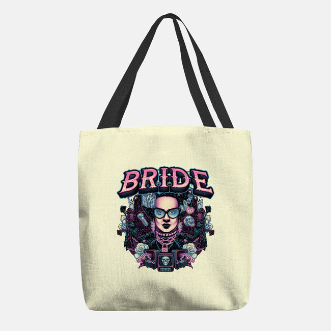 Punk Bride-None-Basic Tote-Bag-glitchygorilla