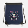 Punk Bride-None-Drawstring-Bag-glitchygorilla