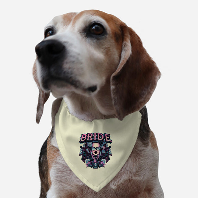 Punk Bride-Dog-Adjustable-Pet Collar-glitchygorilla