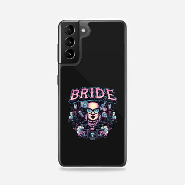 Punk Bride-Samsung-Snap-Phone Case-glitchygorilla