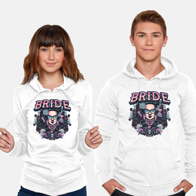 Punk Bride-Unisex-Pullover-Sweatshirt-glitchygorilla