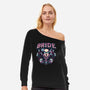 Punk Bride-Womens-Off Shoulder-Sweatshirt-glitchygorilla