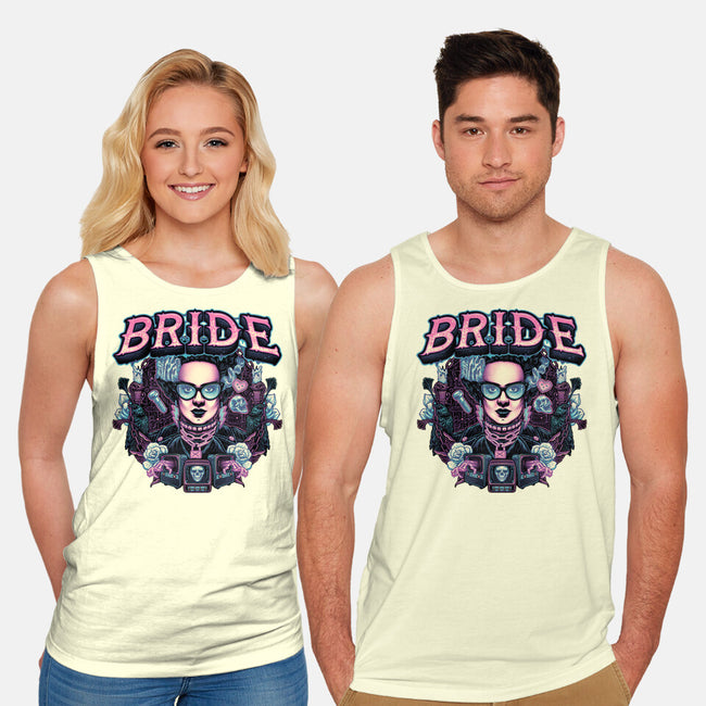 Punk Bride-Unisex-Basic-Tank-glitchygorilla