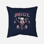 Punk Bride-None-Non-Removable Cover w Insert-Throw Pillow-glitchygorilla