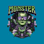 Punk Monster-Womens-Basic-Tee-glitchygorilla