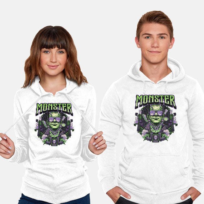 Punk Monster-Unisex-Pullover-Sweatshirt-glitchygorilla