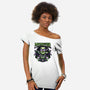 Punk Monster-Womens-Off Shoulder-Tee-glitchygorilla