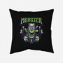 Punk Monster-None-Removable Cover w Insert-Throw Pillow-glitchygorilla