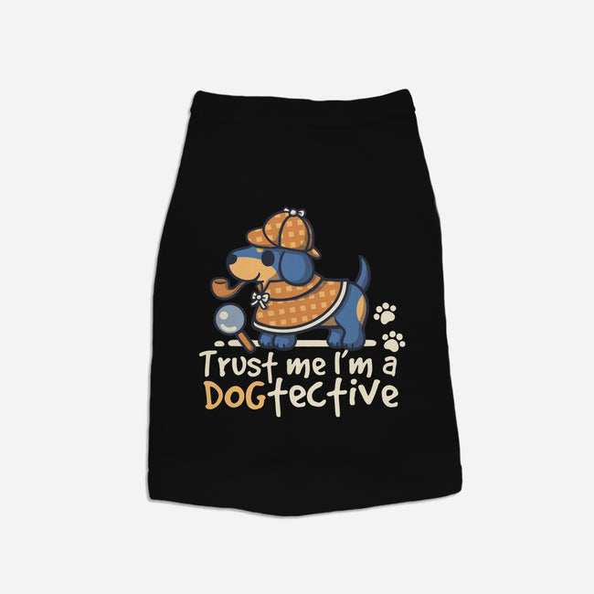 Dogtective Dachshund-Dog-Basic-Pet Tank-NemiMakeit