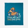 Dogtective Dachshund-None-Fleece-Blanket-NemiMakeit