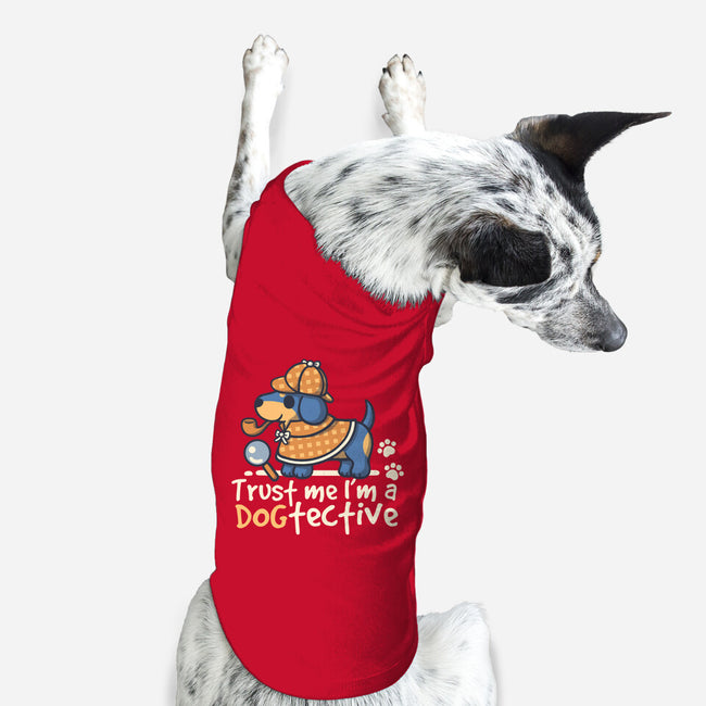 Dogtective Dachshund-Dog-Basic-Pet Tank-NemiMakeit