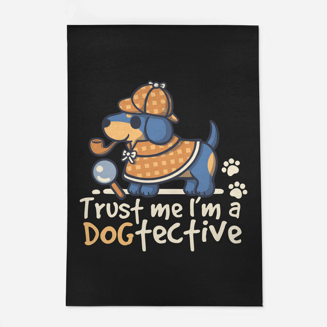 Dogtective Dachshund-None-Indoor-Rug-NemiMakeit