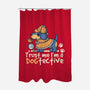 Dogtective Dachshund-None-Polyester-Shower Curtain-NemiMakeit