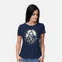 Darkness King-Womens-Basic-Tee-Vallina84