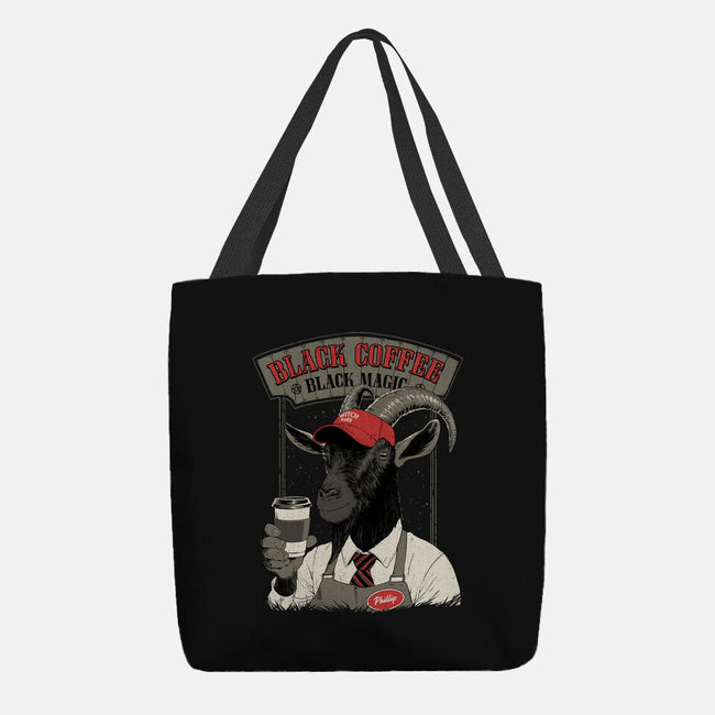 Black Coffee Barista-None-Basic Tote-Bag-Hafaell