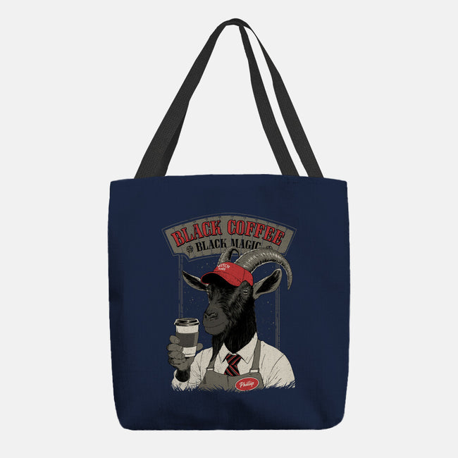 Black Coffee Barista-None-Basic Tote-Bag-Hafaell