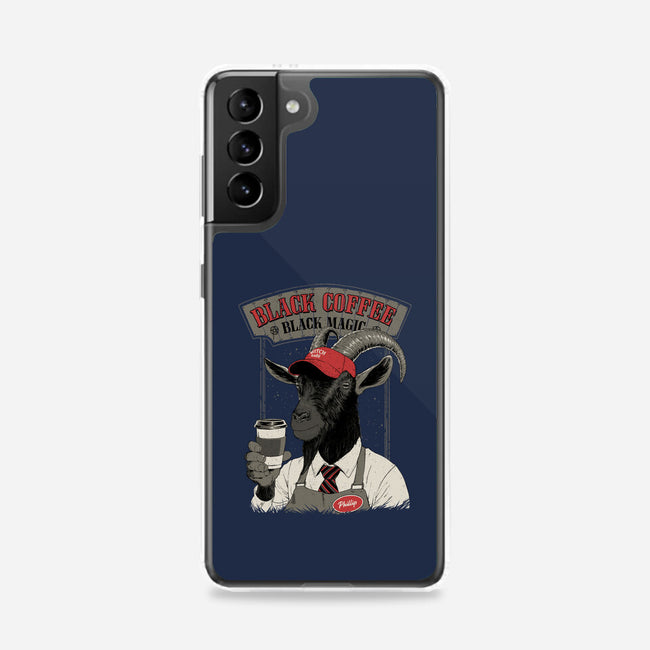 Black Coffee Barista-Samsung-Snap-Phone Case-Hafaell