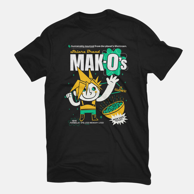 Mak-O's Cereal-Womens-Fitted-Tee-Aarons Art Room