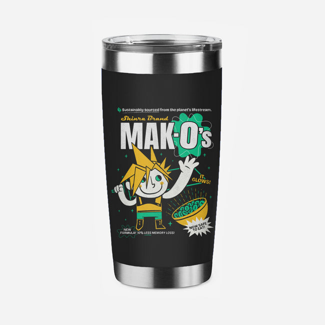 Mak-O's Cereal-None-Stainless Steel Tumbler-Drinkware-Aarons Art Room