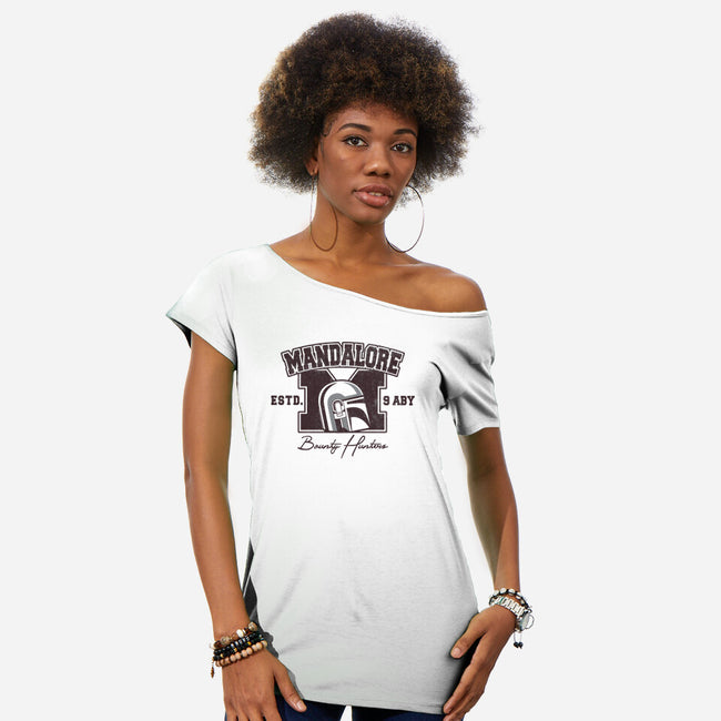 Bounty College-Womens-Off Shoulder-Tee-retrodivision