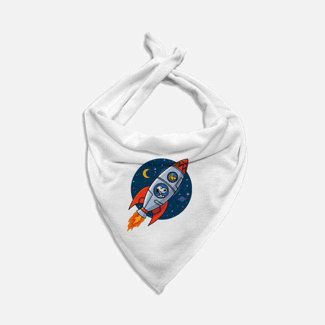 Space Beagle-Dog-Bandana-Pet Collar-erion_designs