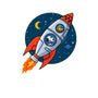 Space Beagle-None-Glossy-Sticker-erion_designs