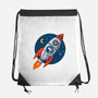 Space Beagle-None-Drawstring-Bag-erion_designs