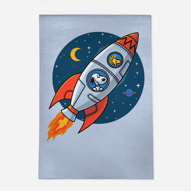 Space Beagle-None-Outdoor-Rug-erion_designs