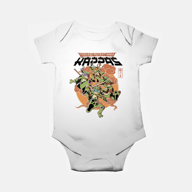 Ninja Kappas-Baby-Basic-Onesie-demonigote