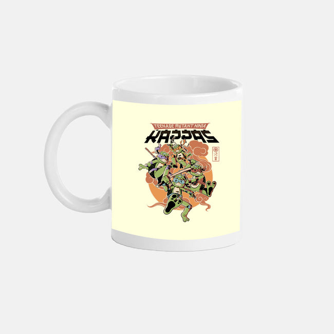 Ninja Kappas-None-Mug-Drinkware-demonigote