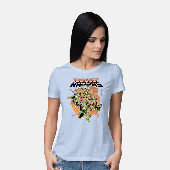 Ninja Kappas-Womens-Basic-Tee-demonigote