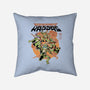 Ninja Kappas-None-Removable Cover-Throw Pillow-demonigote