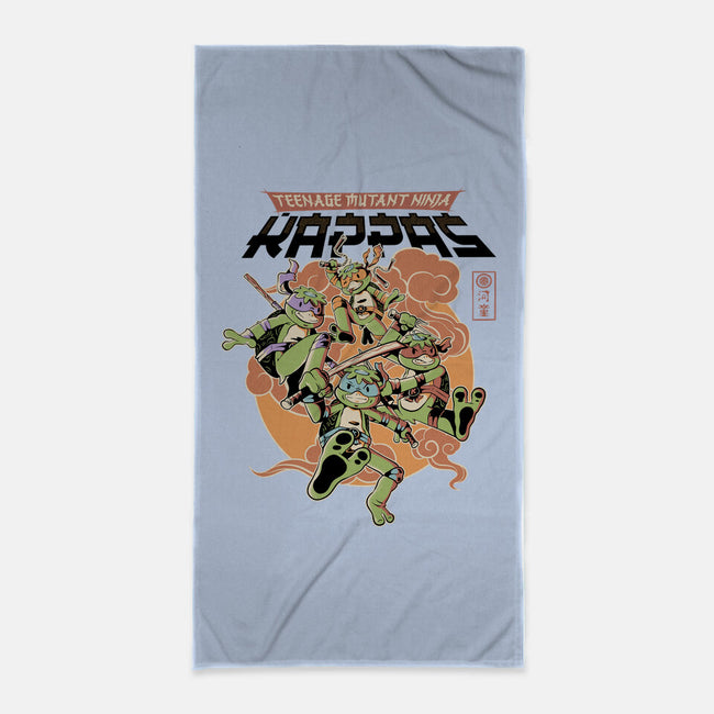 Ninja Kappas-None-Beach-Towel-demonigote