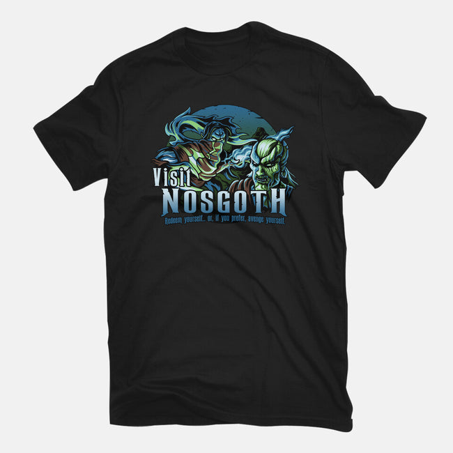 Visit Nosgoth-Unisex-Basic-Tee-daobiwan