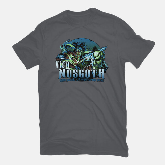 Visit Nosgoth-Unisex-Basic-Tee-daobiwan