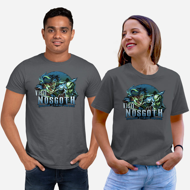 Visit Nosgoth-Unisex-Basic-Tee-daobiwan