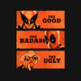 The Good The Badass The Ugly-None-Non-Removable Cover w Insert-Throw Pillow-patrickgp