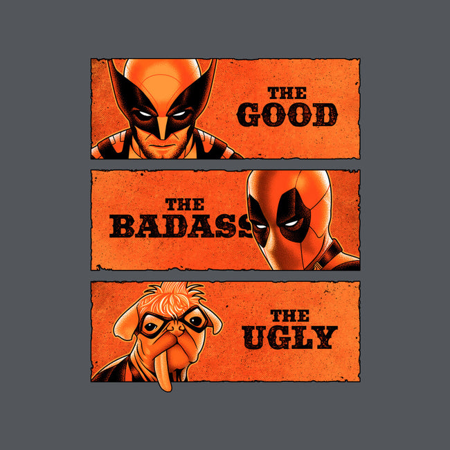 The Good The Badass The Ugly-None-Removable Cover w Insert-Throw Pillow-patrickgp