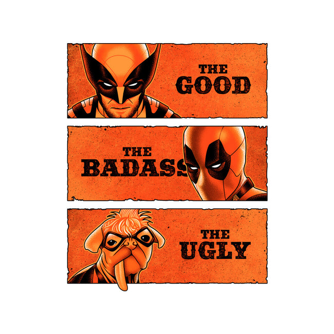 The Good The Badass The Ugly-None-Removable Cover w Insert-Throw Pillow-patrickgp